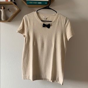 J. Crew Sweater Top with Bow